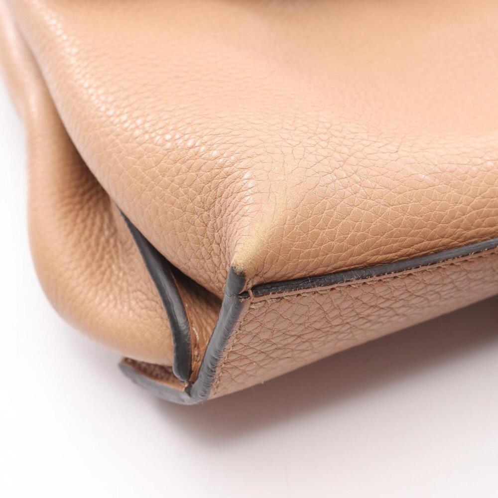 GUCCI Authentic Cream Leather Bamboo Bag - Picture 10 of 15